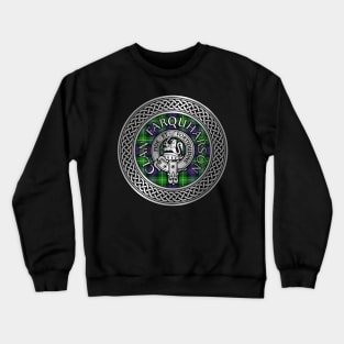 Clan Farquharson Crest & Tartan Knot Crewneck Sweatshirt